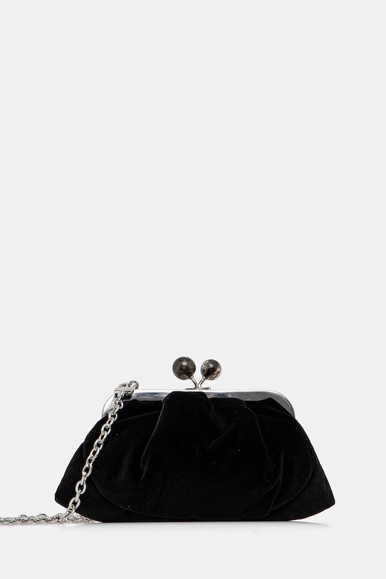 Kabelka Weekend Max Mara jednofarebný čierna 2515511084600