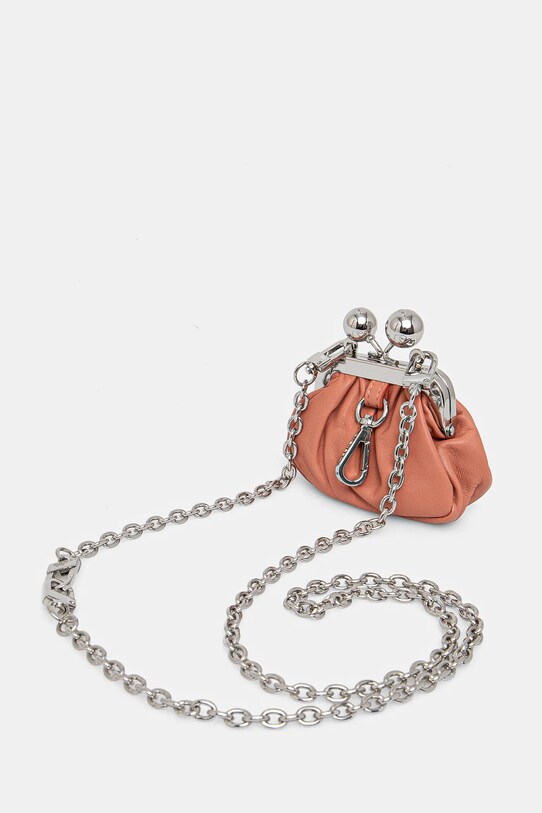 Аксесуари Шкіряна сумка Weekend Max Mara 2515721014600 рожевий
