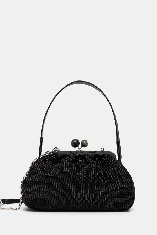 Τσάντα Weekend Max Mara συνθετικό μαύρο 2515511085600