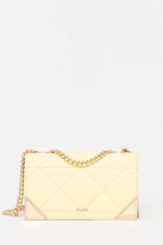 Aldo torebka ALBULASEE nie mieści A4 żółty ALBULASEE.745