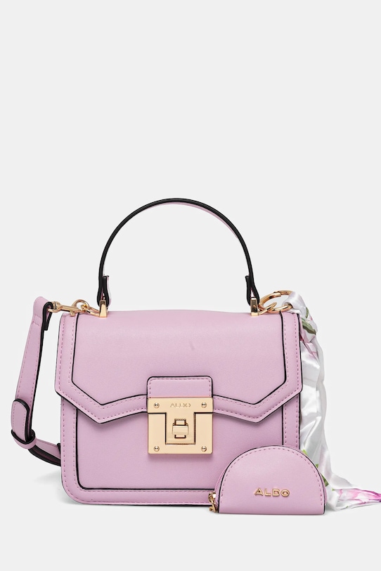 Aldo torebka ADROHANAD nie mieści A4 różowy ADROHANAD.693