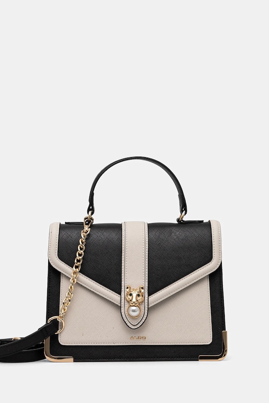 Aldo torebka JEROAMWEN nie mieści A4 czarny JEROAMWEN.017