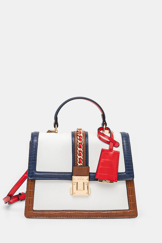 Aldo torebka MARTISSA nie mieści A4 biały MARTISSA.459