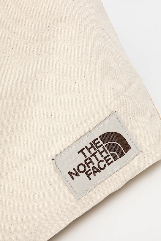 Bavlnená taška The North Face béžová NF0A3VWQBV01
