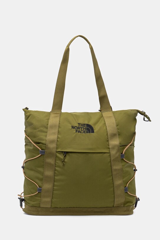Kabelka The North Face Borealis Tote 22L jednofarebný zelená NF0A52SV39M1