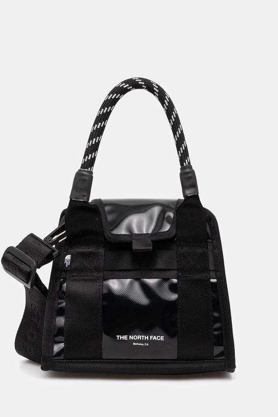 Kabelka The North Face Base Camp Mini hladký černá NF0A8C01KX71