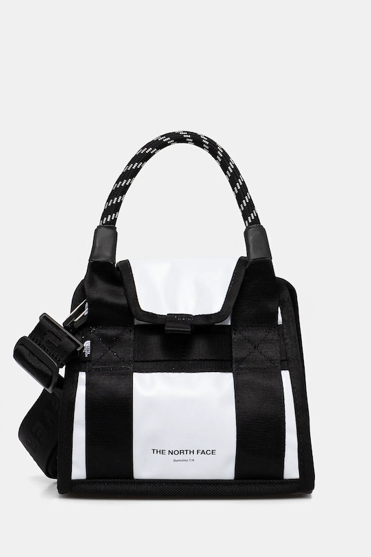 Kabelka The North Face Base Camp Mini jednofarebný biela NF0A8C01LA91