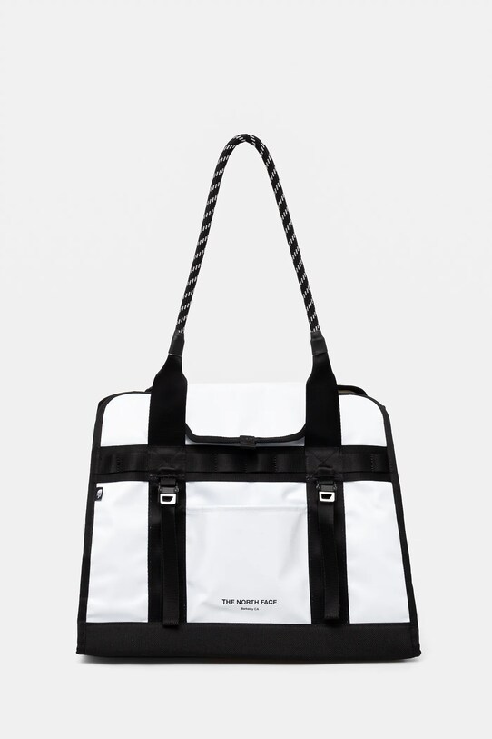 The North Face geantă Base Camp Tote incape in A4 alb NF0A8C02LA91