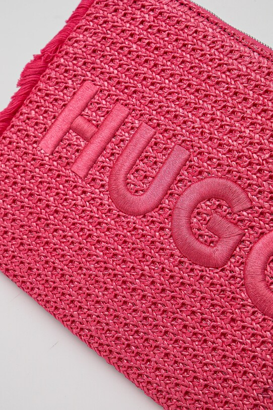 Клатч HUGO 50541692 рожевий SS25