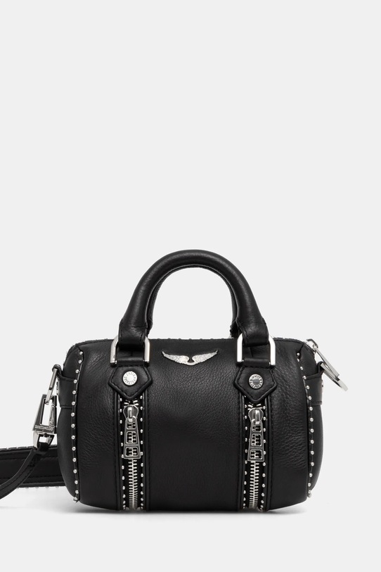 Τσάντα ZADIG&VOLTAIRE λείο δέρμα μαύρο LWBA00011.19W.001