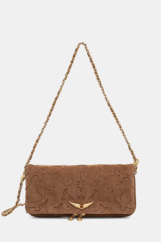 ZADIG&VOLTAIRE torebka nie mieści A4 beżowy LWBA03915.201