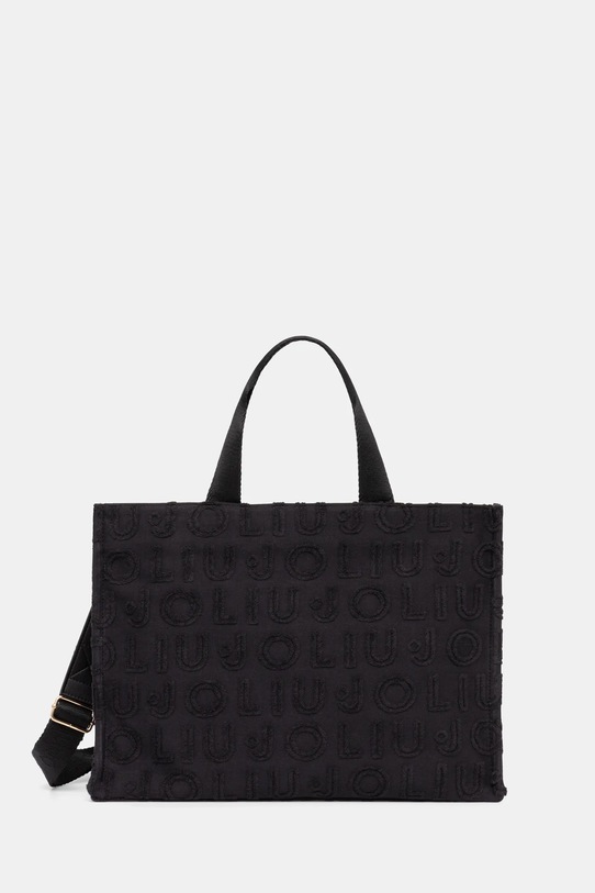 Kabelka Liu Jo jemný vzor černá 2A5013.T0300