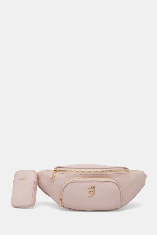 Сумка на пояс Liu Jo гладкий розовый AA5178.T4559