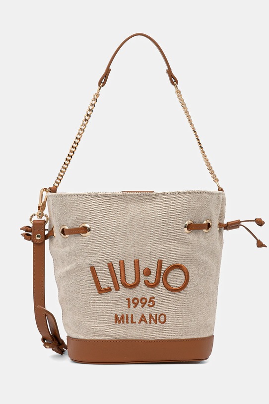 Torba Liu Jo natpis bež AA5003.T3136