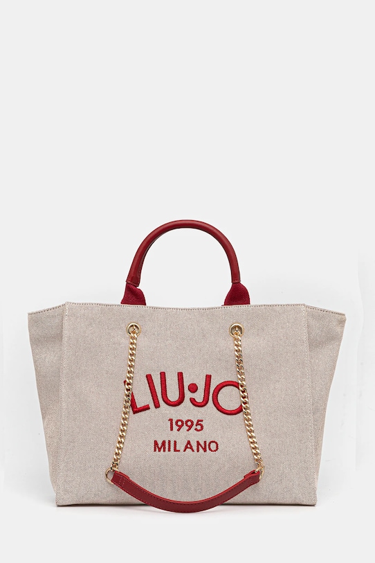 Сумочка Liu Jo гладкий бежевий AA5004.T3136