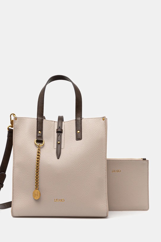 Liu Jo torebka nie mieści A4 beżowy AA5026.E0064