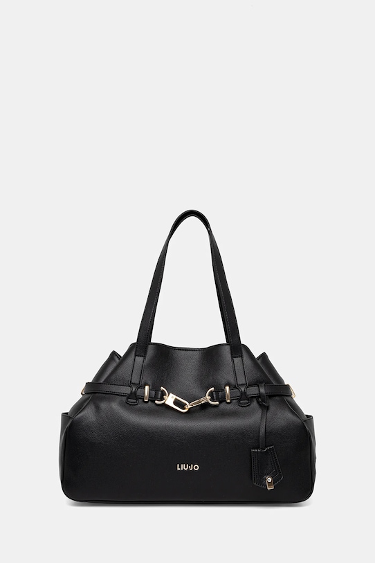 Torba Liu Jo bez uzorka crna AA5046.E0037