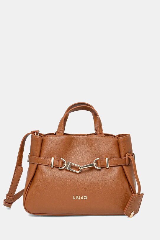 Liu Jo torebka nie mieści A4 brązowy AA5047.E0037