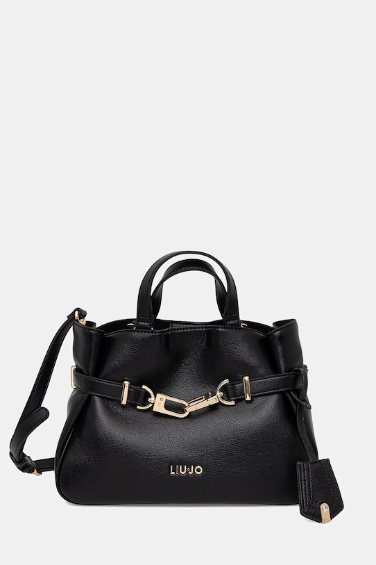 Liu Jo torebka nie mieści A4 czarny AA5047.E0037