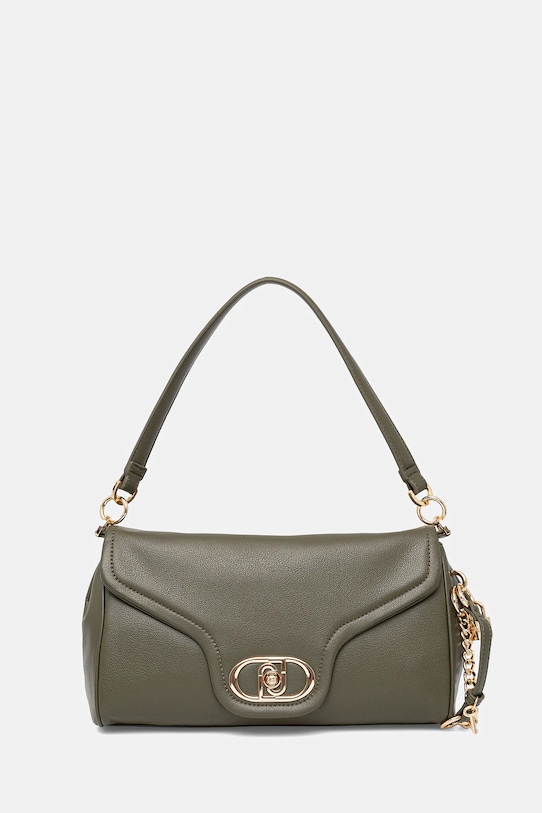 Torba Liu Jo bez uzorka zelena AA5053.E0037