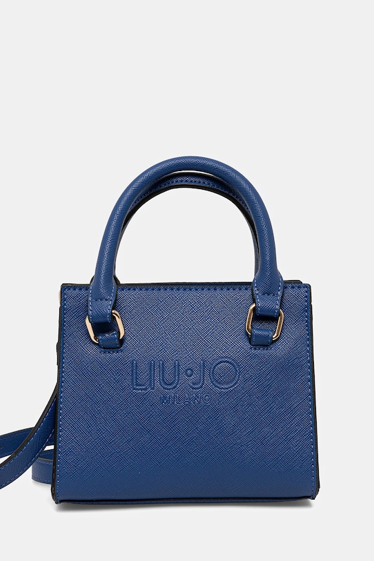 Kabelka Liu Jo imitácia kože tmavomodrá AA5151.E0087