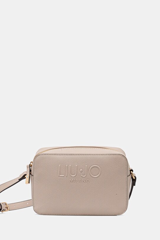 Kabelka Liu Jo usňová koža béžová AA5153.E0087