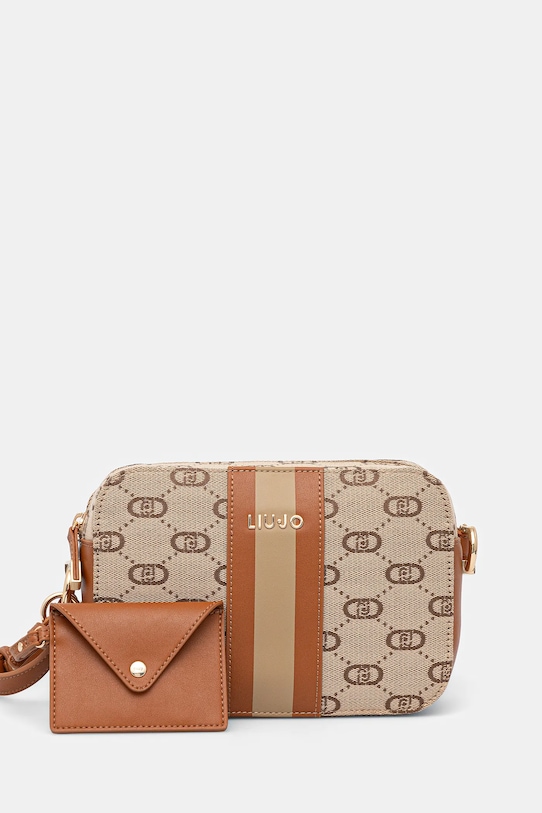 Liu Jo torebka nie mieści A4 brązowy AA5159.T3846