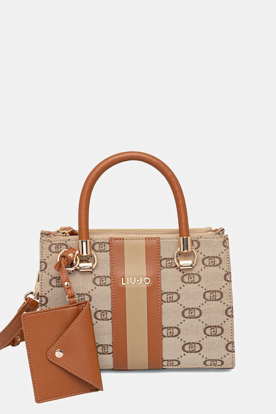 Liu Jo borsetta stampa all-over beige AA5163.T3846