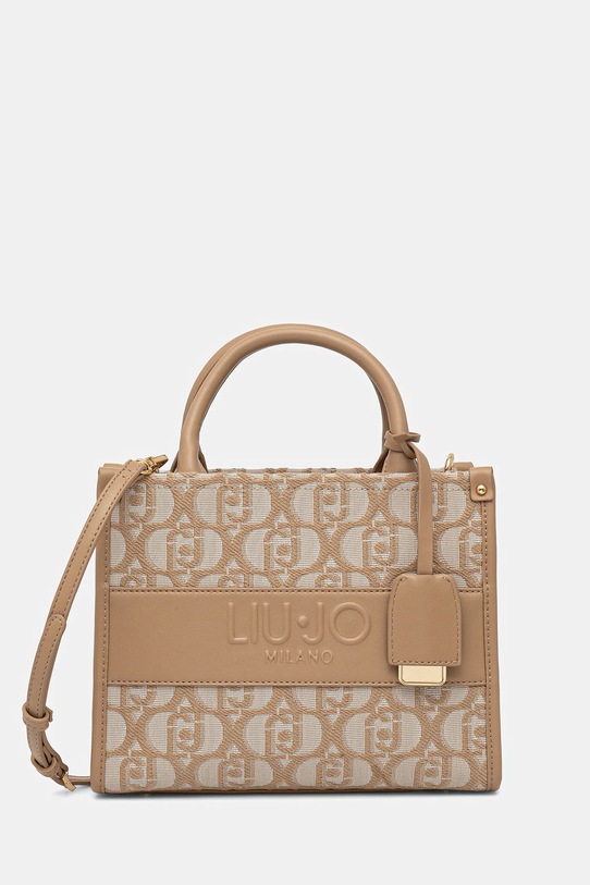 Liu Jo torebka nie mieści A4 beżowy AA5192.T3342
