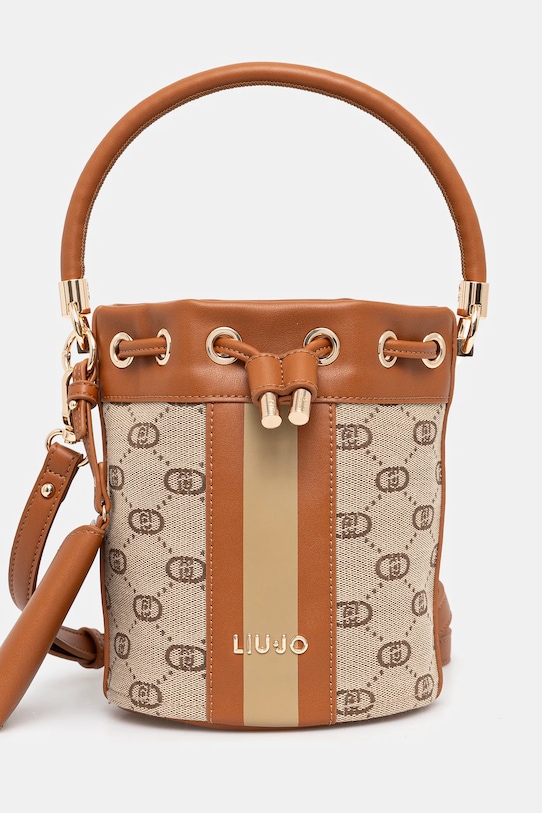 Kabelka Liu Jo textilní béžová AA5194.T3846