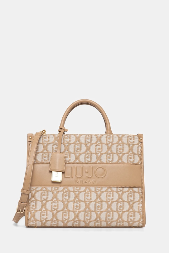 Liu Jo geantă incape in A4 bej AA5206.T3342