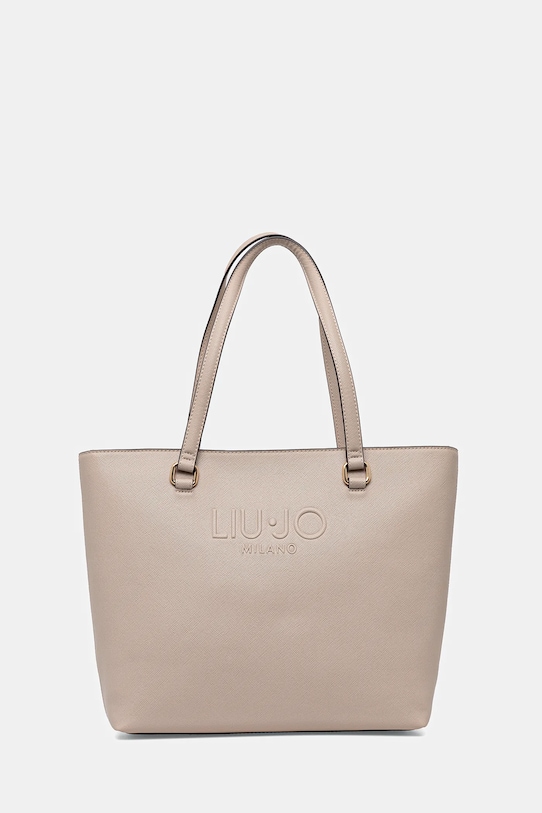 Torba Liu Jo bez uzorka bež AA5321.E0087