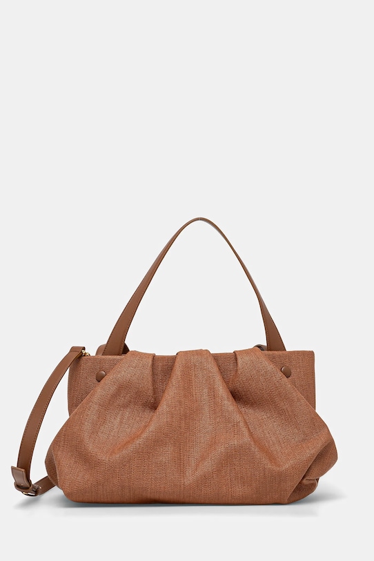 Themoire borsetta semplice marrone TMSR25AHP89