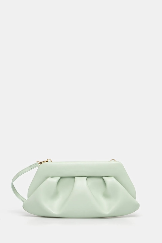 Listová kabelka Themoire imitácia kože zelená TMSR25EMRN110