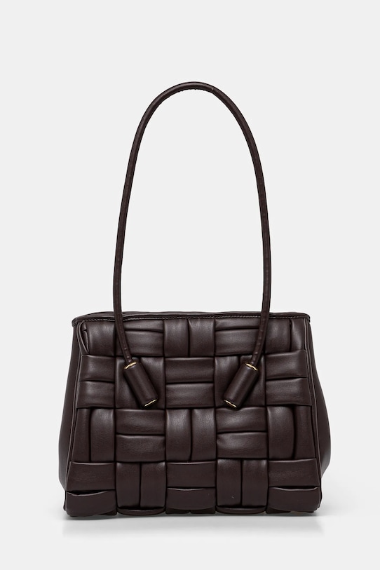 Themoire torebka nie mieści A4 brązowy TMSR25LEIN109