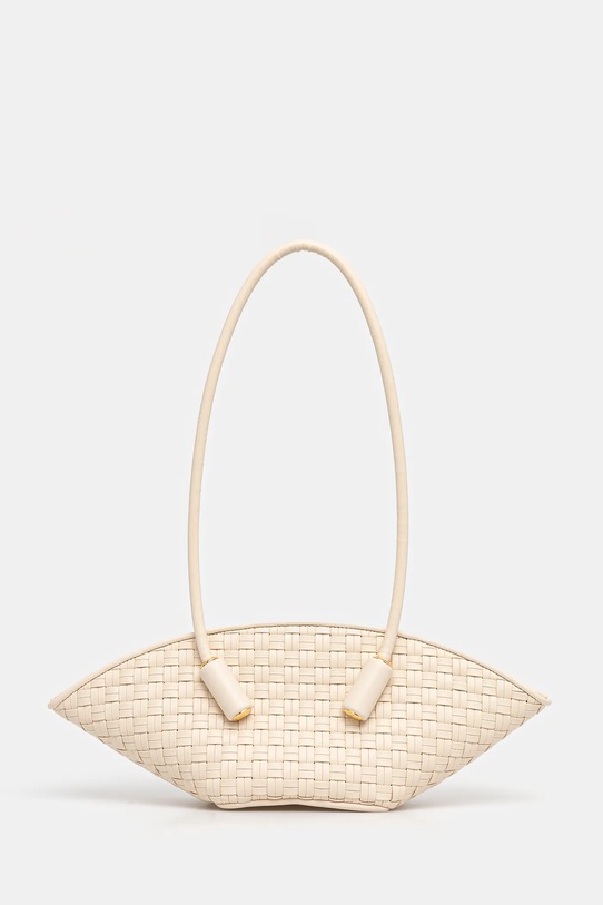 Τσάντα Themoire απομίμηση λείου δέρματος μπεζ TMSR25OLMW81