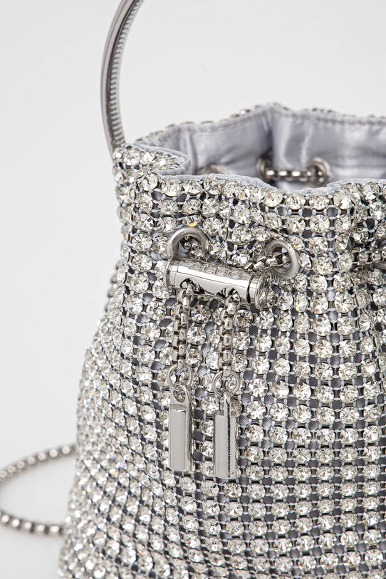 Τσάντα Aldo BLINGBUCKET ασημί BLINGBUCKET.040