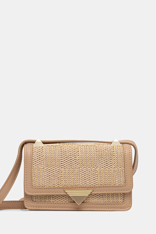 Сумочка Aldo ZENITHPURSEMINI не вмещает А4 бежевый ZENITHPURSEMINI.260