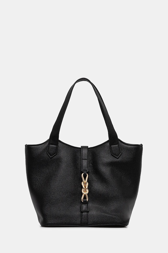 Τσάντα Aldo MARIBELLA απομίμηση λείου δέρματος μαύρο MARIBELLA.001