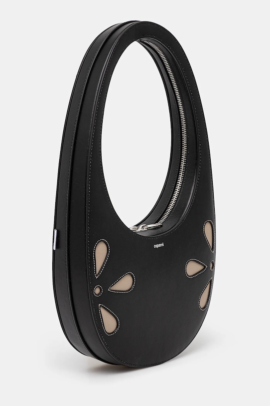 Coperni poșetă de piele Petal Swipe COPBA01PF6031 negru SS25