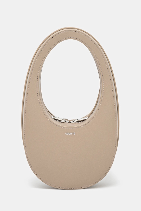 Coperni poșetă de piele Mini Swipe uni bej COPBA01BISF6012