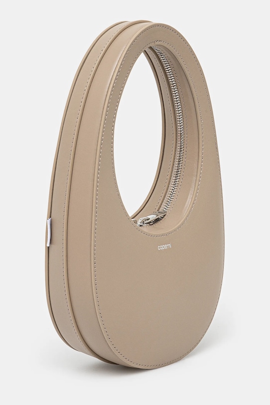 Coperni poșetă de piele Mini Swipe COPBA01BISF6012 bej SS25