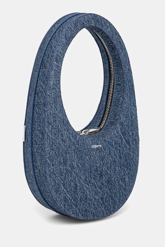Kabelka Coperni Denim Mini Swipe COPBA01BIS252 modrá SS25