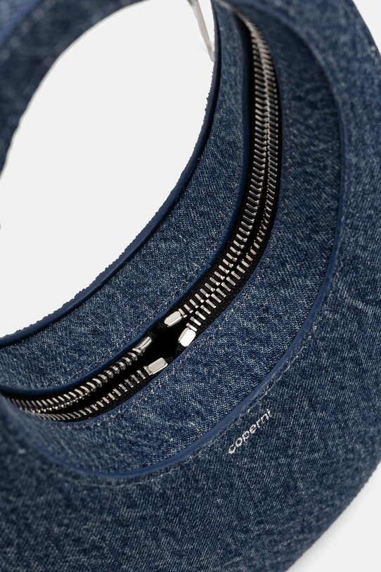 Τσάντα Coperni Denim Mini Swipe COPBA01BIS252 μπλε
