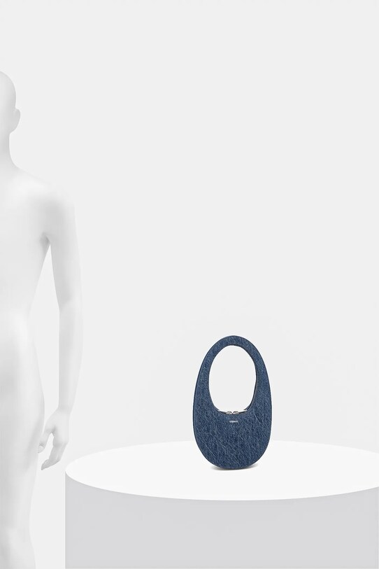 Τσάντα Coperni Denim Mini Swipe COPBA01BIS252