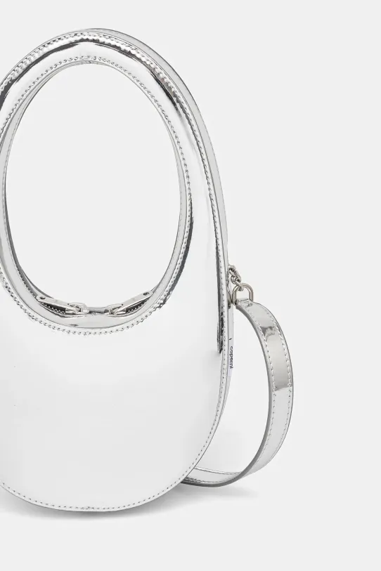 Accesorii Coperni poseta Mirrored Crossbody Mini Swipe COPBA38BISF6005 argintiu