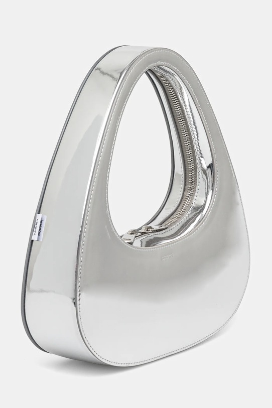 Coperni torebka Mirrored Baguette Swipe COPBA04F6005 srebrny SS25