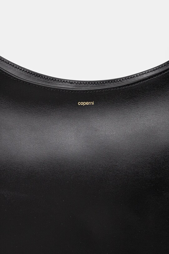 Кожаная сумочка Coperni Hobo Belt чёрный COPBA92F6012