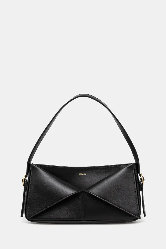 Coperni leather handbag Belt Baguette grain leather black COPBA81F6024