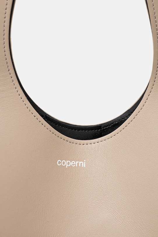 Usnjena torbica Coperni Heart Tote bež COPBA14F6012